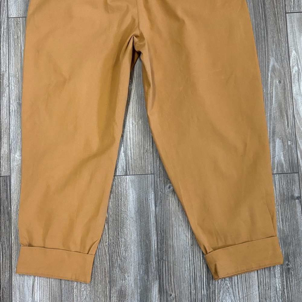 Madewell Pleated Taper Wide-Leg Pants - Picture 10 of 14